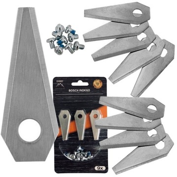 НАБОР НОЖЕЙ-РОБОТОВОЙ КОСИЛКИ BOSCH INDEGO. 9 шт.