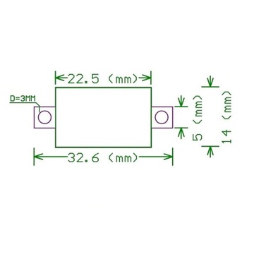 Светодиодный вольтметр постоянного тока 0,36 дюйма, зеленый