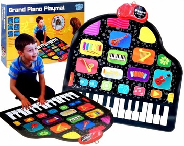 Muzyczna mata interaktywna pianinko nagrywa dotyko