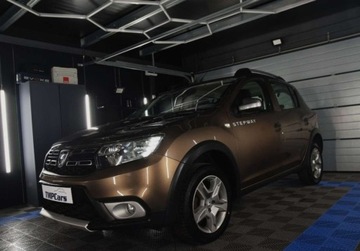 Dacia Sandero II Hatchback 5d Facelifting 0.9 TCe 90KM 2017 Dacia Sandero Stepway Benzyna Klimatyzacja Duze radio Zarejestrowany 90KM, zdjęcie 24