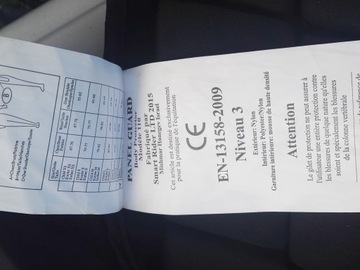 защитный жилет для верховой езды FELIX BUHLER L HEX PRO 110 LEVEL 3