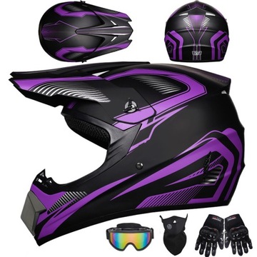 Мотоциклетный шлем, перчатки для мотокросса, защитная маска, очки C.