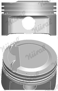 NURAL 87-849200-00 PÍST