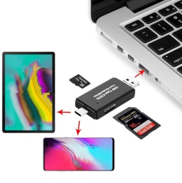 КАРТРИДЕР SD MicroSD TF USB USB-C MICRO-USB OTG