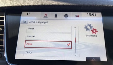 KOMPLETNE Radio Nawigacja WYŚWIETLACZ ekran Opel ASTRA K 2015-2018