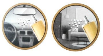 Автомобильные духи с ароматической подвеской RED FRUITS