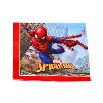 Серветки паперові 33x33 см Spiderman