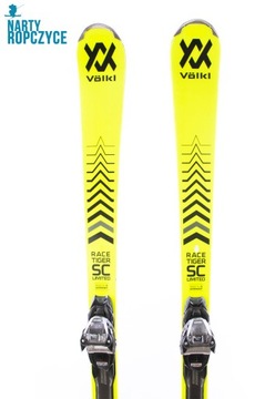 Лыжи 158 VOLKL RACETIGER SC 13 V80 db СОСТОЯНИЕ СЕРВИСНОЕ!