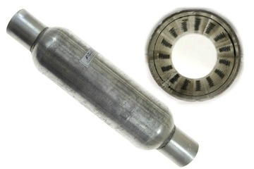 Tłumik środkowy przelotowy AWG Øfi 55mm 2,15