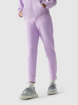 СПОРТИВНЫЕ БРЮКИ ДЛЯ ДЕВОЧЕК, ХЛОПОК 4F, размер 158