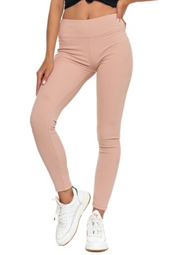 Legginsy Moraj Leginsy damskie 1500-013 Legginsy PRĄŻEK beż r. S/M