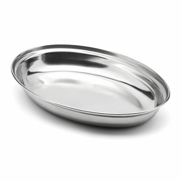 Тарелка глубокая большая для мясного ассорти SNACK, овальная