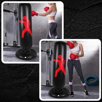 ДЕТСКИЙ БОКСЕРСКИЙ МЕШОК + НАСОСНЫЕ ПЕРЧАТКИ