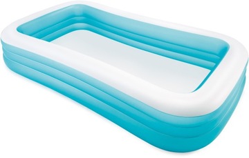 DUŻY RODZINNY DMUCHANY BASEN OGRODOWY 305x183x56 cm - INTEX 58484