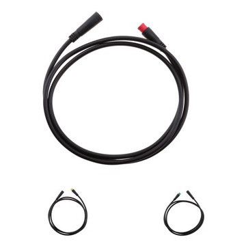 4x 2-контактный водонепроницаемый черный удлинитель для наружного применения