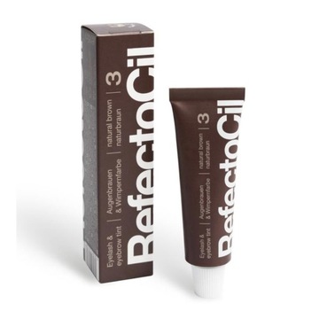 RefectoCil henna żelowa 3 naturalny brąz