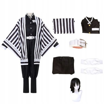 Demon Slayer Cosplay Iguro Obanai Anime Kostium