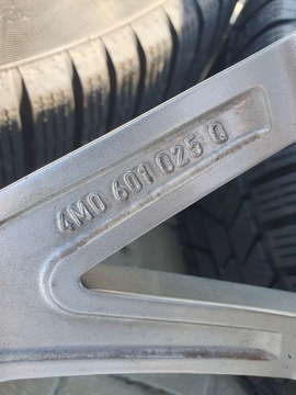 4× DISK HLINÍK AUDI OE Q7 9.0" X 20" 5X112 ET 33