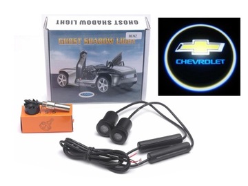 LED ЛОГОТИП HD 3D ПРОЕКТОР ДЛЯ ВСЕХ CHEVROLET 2 шт.