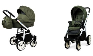 Wózek dziecięcy głęboki spacerowy BabyLux COLORLUX