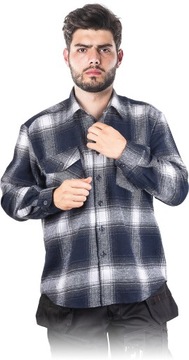 Koszula flanelowa KFLUX jesienno-zimowa GRUBA r.M