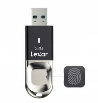 Флэш-накопитель Lexar 32 ГБ с отпечатком пальца