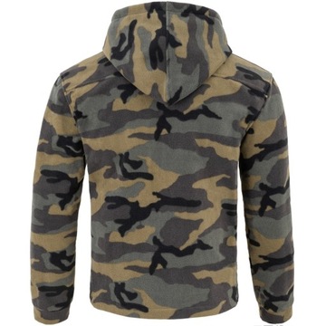 MORO CAMO Gruby Polar KAPTUR Bluza POLAROWA L