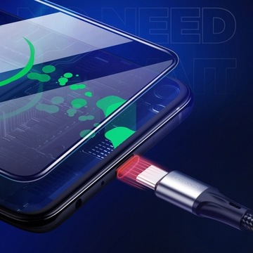 БЫСТРАЯ зарядка Кабель USB type-C type-C 3A 1,5 м QC 3.0 Quick Charge в оплетке