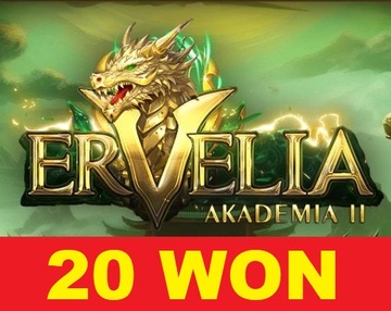 ERVELIA AKADEMIA II 20000KK YANG 20 WON 20W YANGI NOWY SERWER ERVELIA 2