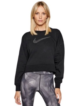 Bluza damska NIKE GET FIT OVERSIZE czarna sportowa