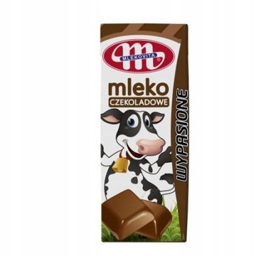 WYPASIONE Mleko Czekoladowe Ze Słomką Kartonik