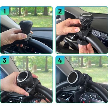 Рулевая ручка съемная, плавное вращение на 360° для грузовика