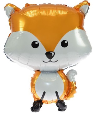 BALON foliowy LIS LISEK zwierzak urodziny 48cm