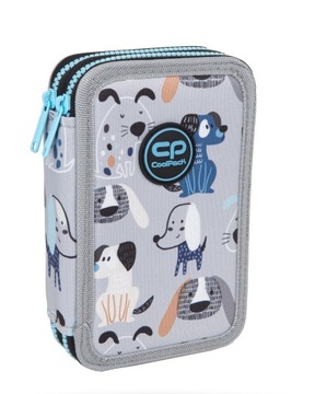 COOLPACK PIÓRNIK DWUKOMOROWY WYPOSAŻENIE DOGGY