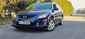 Mazda 6 II Kombi 1.8 MZR 120KM 2009 Mazda 6 1.8 PB 120 KMLed Super Stan Import Raty Oplaty 1.8 Benzyna, zdjęcie 1