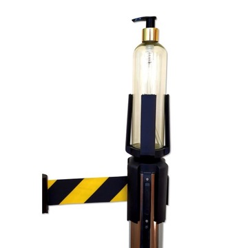 Уличный промышленный столбик с лентой 2,8 м.