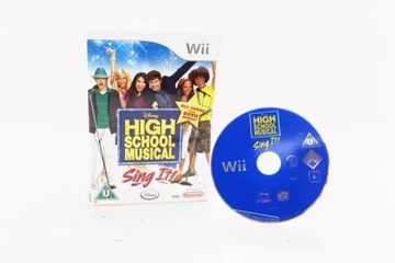 GRA NA KONSOLĘ NINTENDO WII HIGH SCHOOL MUSICAL SING IT!