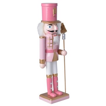 ДЕРЕВЯННАЯ РОЖДЕСТВЕНСКАЯ ФИГУРКА ЩЕЛКУНЧИКА