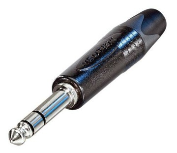 NEUTRIK NP3X-BAG wtyk kablowy TRS czarny niklowany