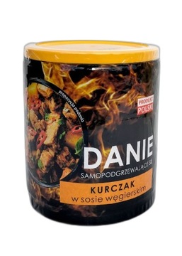 Danie samopodgrzewające REWIS - Kurczak w sosie węgierskim z fasolą 400g