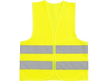 KAMIZELKA OSTRZEGAWCZA ŻÓŁTA ROZM. XL