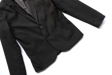 LINDEX 170 14 ЧЕРНАЯ ПОВСЕДНЕВНАЯ КУРТКА ДЛЯ МАЛЬЧИКОВ, КОРОТКА