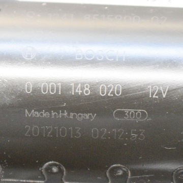 8515900 STARTÉR BMW 5 F10 530 D 0001148020 2012