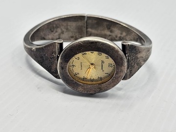 Srebrny zegarek ROMEX z bransoletką SREBRO