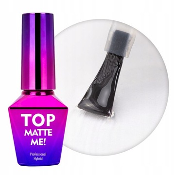 МАТОВЫЙ ТОП ДЛЯ ГИБРИДОВ MOLLYLAC MATTE ME! 10мл