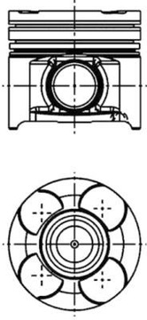 KOLBENSCHMIDT 40660600 PÍST