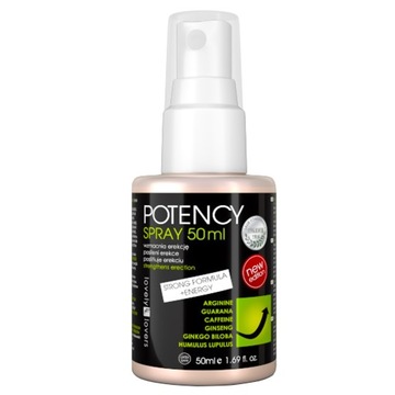 POTENCY Spray 50ml EREKCJA DŁUGA I MOCNA POWIĘKSZA