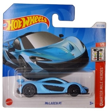 HOT WHEELS MCLAREN P1 NIEBIESKI HTB85 2024