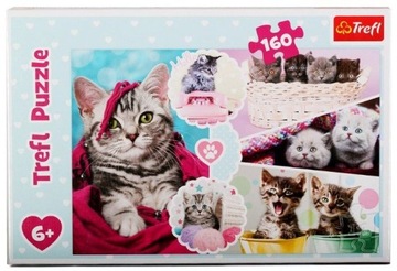 Пазл 160 деталей. Очаровательные котята