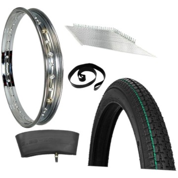 OPONA OBRĘCZ DĘTKA SZPRYCHY NYPLE KOMAR 19''